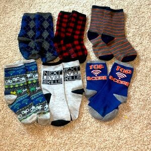 Toddler boys crew sock bundle